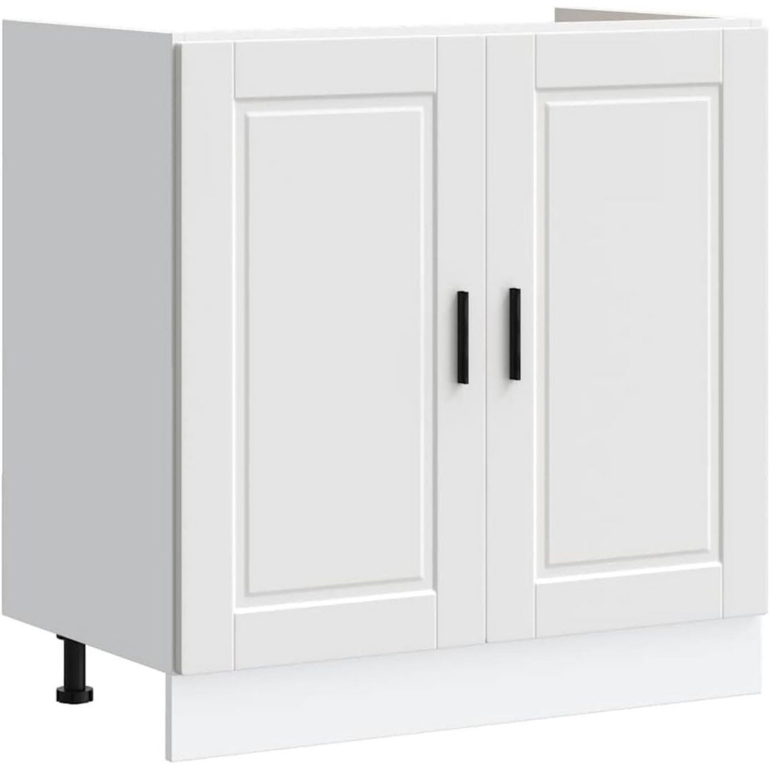 spuelenunterschrank porto weiss 80x46x815 cm holzwerkstoff
